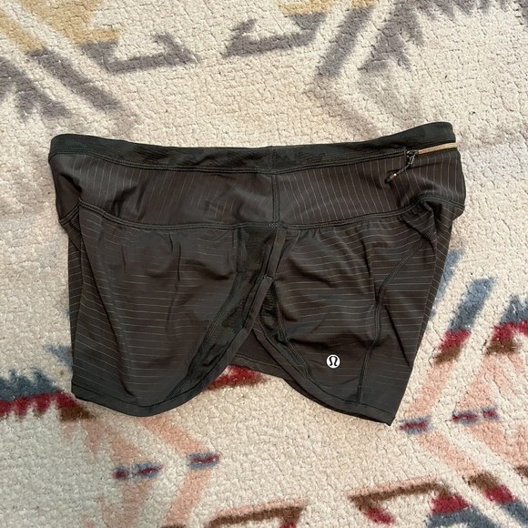 lululemon athletica Pants - $68 Lululemon RUN FOR DAYS Shorts Deep Green Camo in Size 8